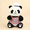 Cute Chef Panda Plush Toy with Apron - Children's Comfort Doll & Birthday Gift