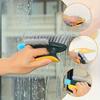 No Dead Spot 1Pcs 2-In-1 Cleaning Brush - Handheld Multi-Functional for Crevices Windows Stoves Doors Laundry Tables