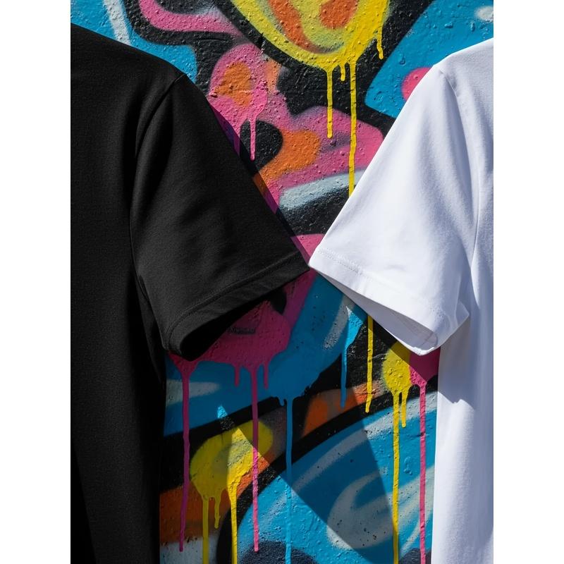 Funny Sheep Word Game T-Shirt | Casual Crew Neck, Slight Stretch Fabric, Regular Fit, Print Pattern, Perfect For Men, All-Season Wear