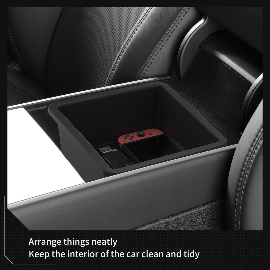 for Tesla Model Y Juniper/Launch 2025 Center Console Armrest Storage Box Model 3 Highland 2024-2025 Car Storage Organizer Case