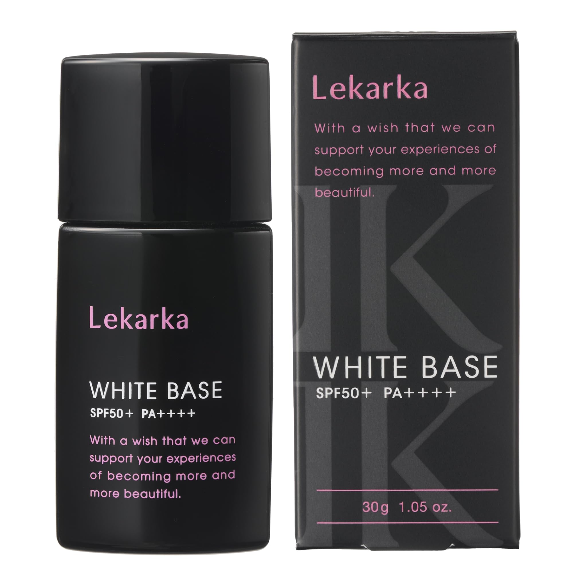 

Lekarka Содержит транексамовую кислоту Лечебная отбеливающая УФ-база База под макияж УФ-солнцезащитный крем Lekarka Официальный БЕЛАЯ БАЗА 30г [Официальный бренд] Квазилекарство 2% белый