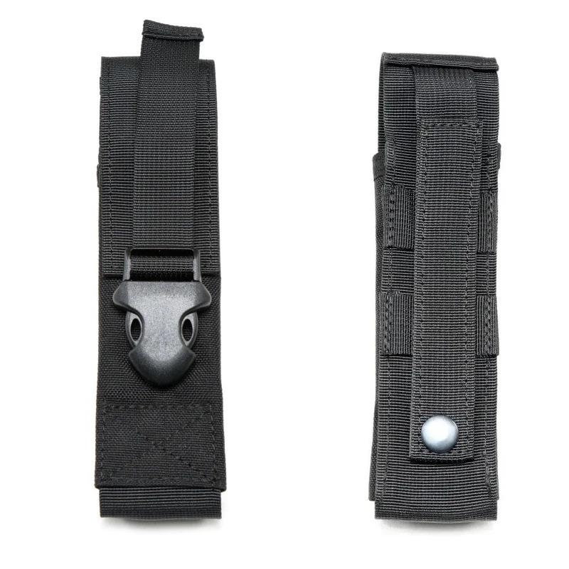 Flashlight Pouch Torch Holder Case Molle EDC Tool Waist Bag Outdoor Sport Camping Hiking Hunting Accessories Scissor Cover