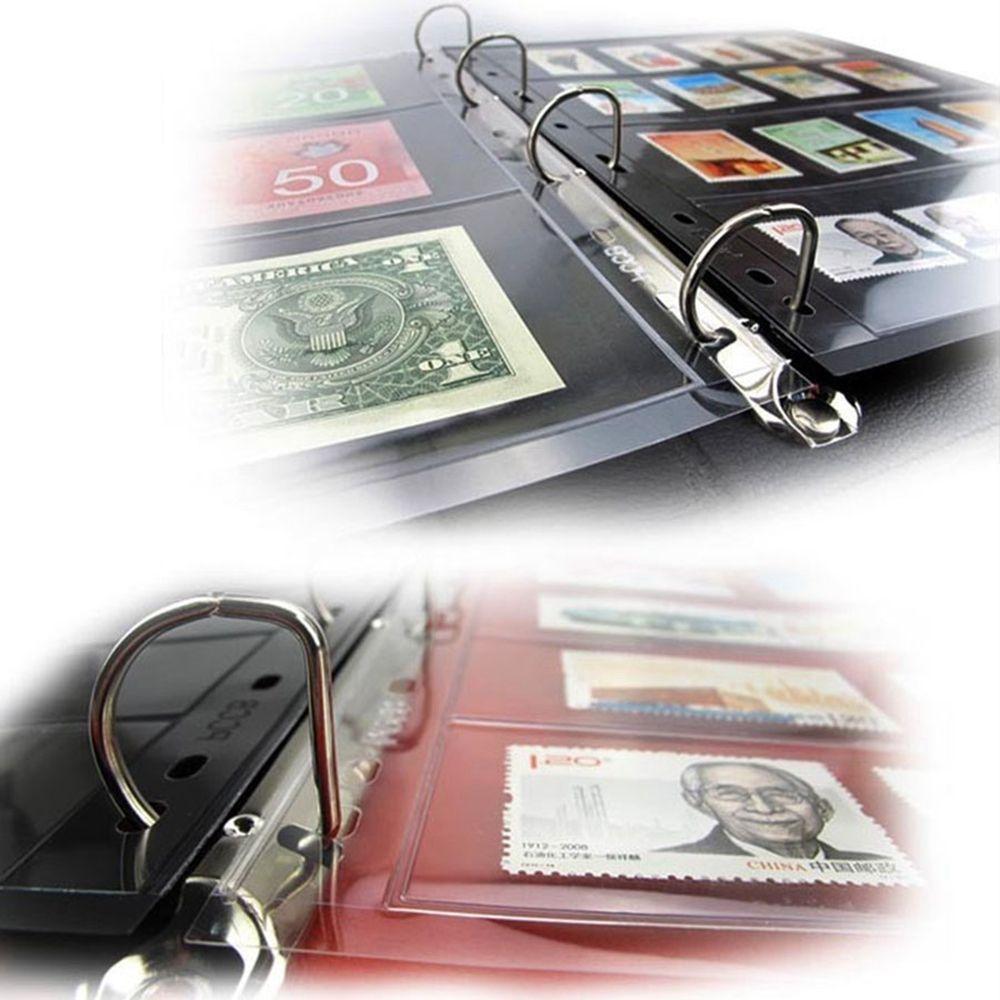 Collection Stamps Commemorative Coin Sketchbook Holder Stamps Grid Stamp Album Postage Page