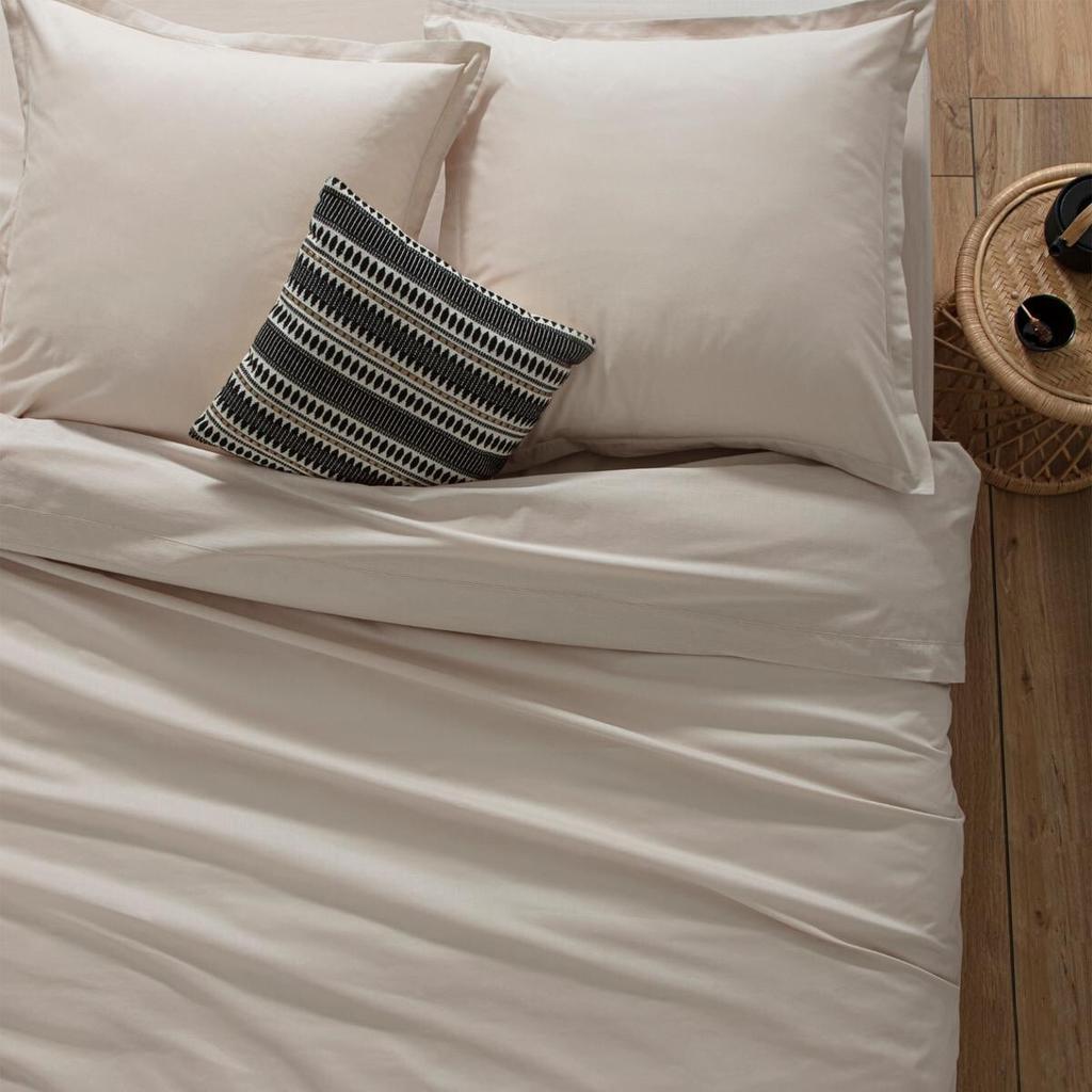 Cotton Pillowcase 63X63 Cm, Linen Color
