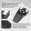LINGQI RACING Rear Plastic Mudguard Waterproof Frame Fender For Light Bee X S Electric Motocross Bike LightBee Original Parts