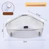 ZISIZ Dual-Use Sink Drain Basket & Storage Rack (2-Pack)