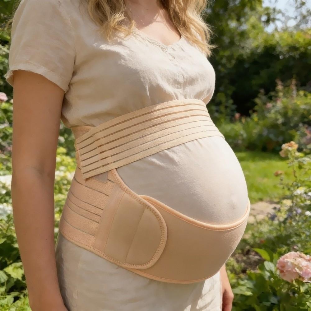 Adjustable Maternity Belly Belt Breathable Pregnancy Abdomen Support Back Support