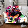 Spider-Man: Spider-Verse Cozy Blanket Ultra-Soft Suitable for Sofa Couch Office Bed Picnics Four Seasons Multipurpose Decor Unique Gift Y43