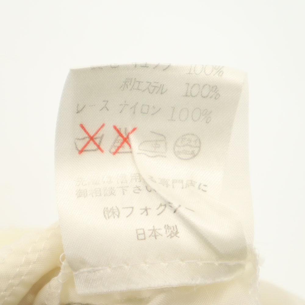 FOXEY made in Japan Long sleeve docking one piece 38 Back zip Women Used