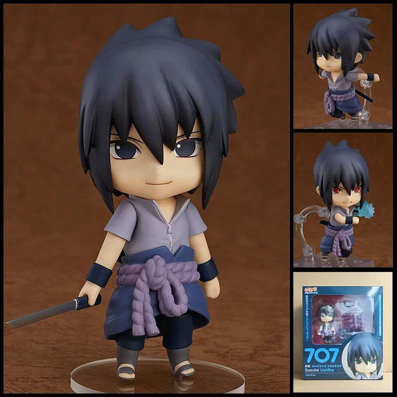 Nendoroid Naruto Shippuden 682 Naruto 707 Sasuke 833 Sakura 724 Kakashi 820 Itachi 879 Hinata Chibi Action Figure Anime Toy Gift