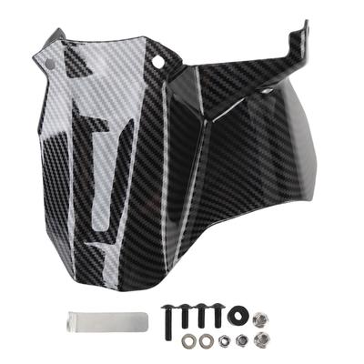 Motorcycle Rear Wheel Mudguard Extender Plastic Rear Tire Extension Wheel Cover Mud Splash Guard