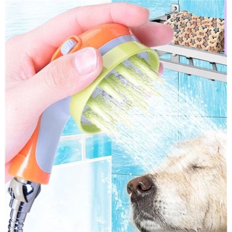 ABBP-Ideal Grooming Accessory For Dog Bathing-Aerated Pet Showerhead, Thickened Design, For Dog-Specific Pressurized Faucet Spra