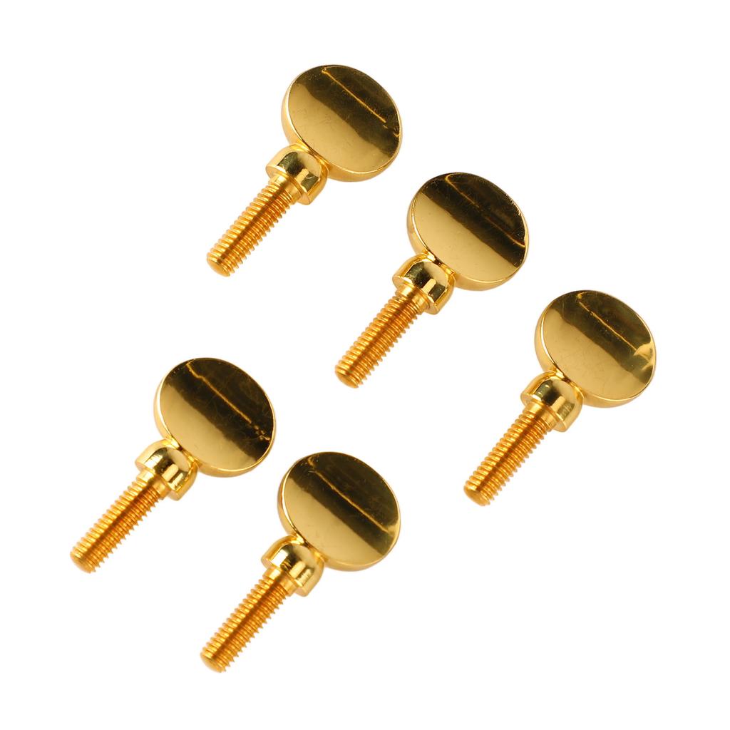 5 Pcs Saxophone Neck Receiver Tightening Screw Brass High Hardness Sax Neck Screw