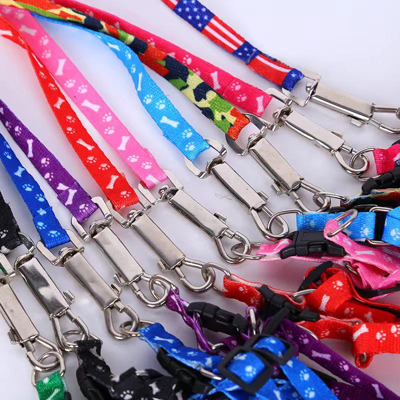 Polyester Printed Dog Leash - Free Shipping