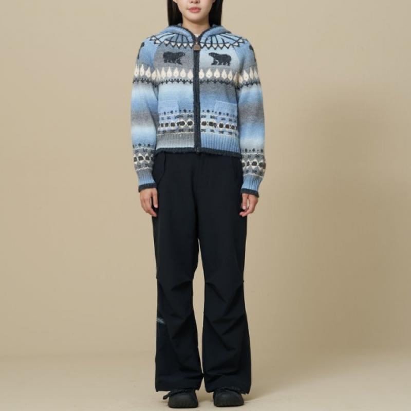 Stretch Brush Relax Pants  Black 