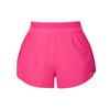 Solid Color Side Slit Casual Shorts Women Shorts Bright-Pink FN2329-645