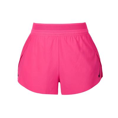 Einfarbige Casual-Shorts mit Seitenschlitz Damen-Shorts Hellrosa FN2329-645
