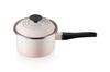 Le Creuset Emaillert Gryte med ett håndtak EOS Kasserolle 16 cm Skjellrosa [Autorisert japansk produkt]