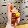 Creative Cartoon Keychain: Trendy Pendant for Backpack and Car, Set of Two Small Gift.