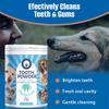 Pet Tooth Cleaning Powder For Dogs And Cats To Improve Bad Breath And Remove Tartar And Oral Cleaning.