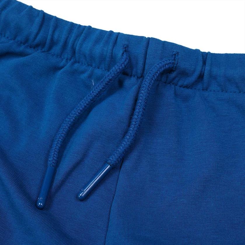 adidas Originals Trefoil Logo Embroidered Casual Knit Regular Shorts Women Shorts Navy-Blue F77925