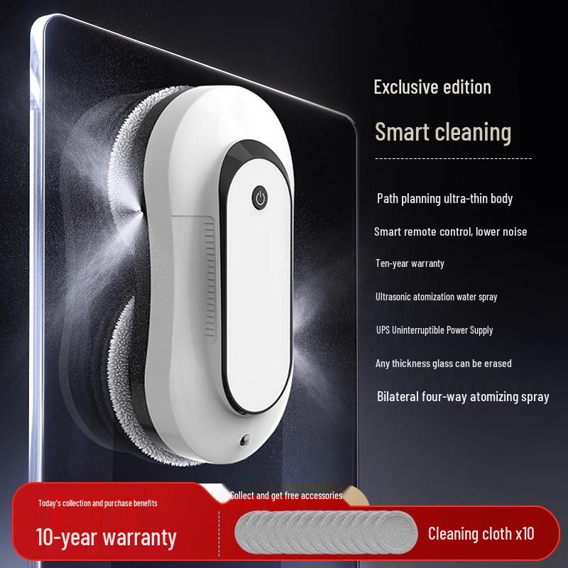 2026 New German Smart Automatic Window Cleaning Robot - Electric Glass Scrubber
