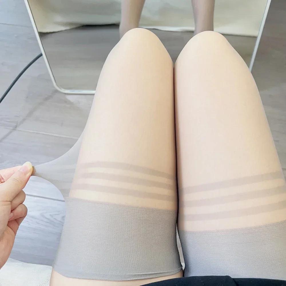 Sexy Hollowed Lace Mesh Stockings Bottomed Pantyhose Classic Lolita Fishnet  Women Netting Gothic Punk Retro Spider Web Tights