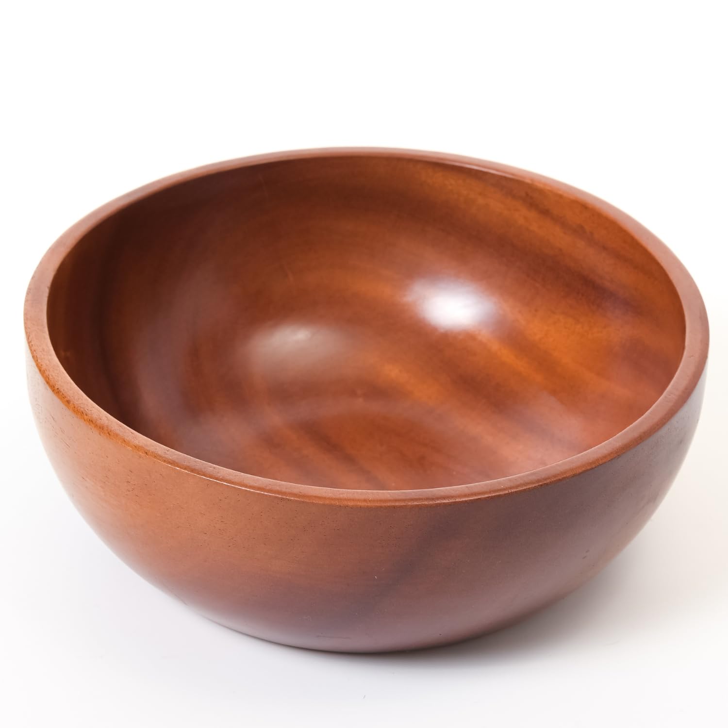 

Салатник Токунари (Деревянная лаковая посуда диаметром 20 см) Большая миска, которая может вместить щедрое количество еды и добавить красок вашему обеденному столу