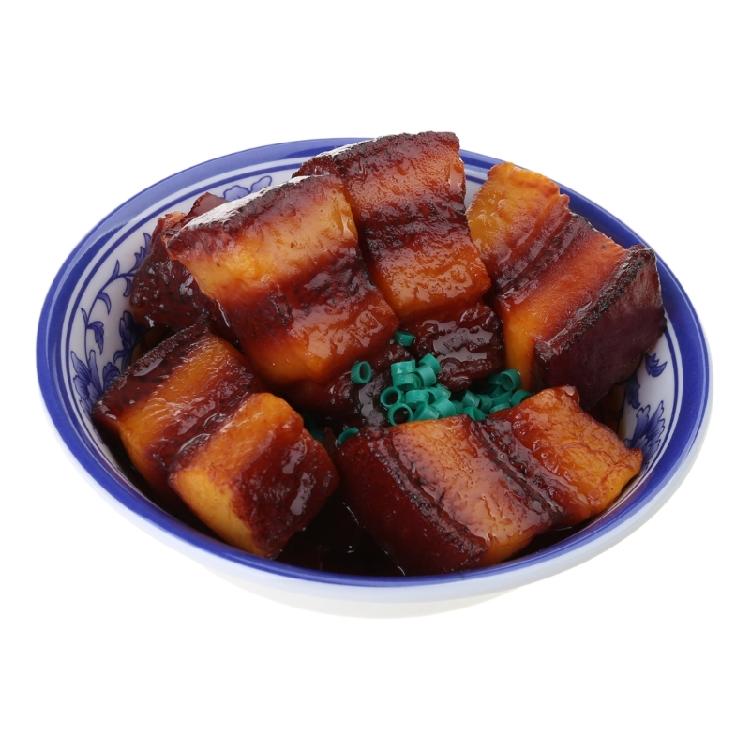 Fake Chinese Food Dish Traditional Chinese Dish Model for Kitchen Display, Chinese Hot Dish Cool Dish Model Decoration