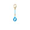1Pcs Lip Balm Holder Keychain with Soft Braided Lanyard Lightweight Lip Gloss Carrier for Women Girls Daily Outdoor Travel