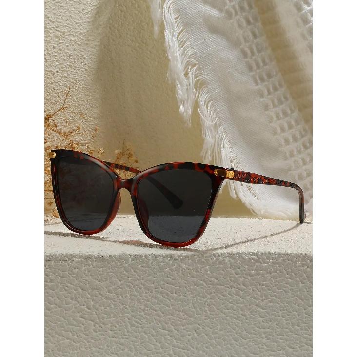 1/2/3 PCS Fashion Cat Eye Plastic Frame Women Sunglasses For Men Daily Life Shades Eyewear Accessories.