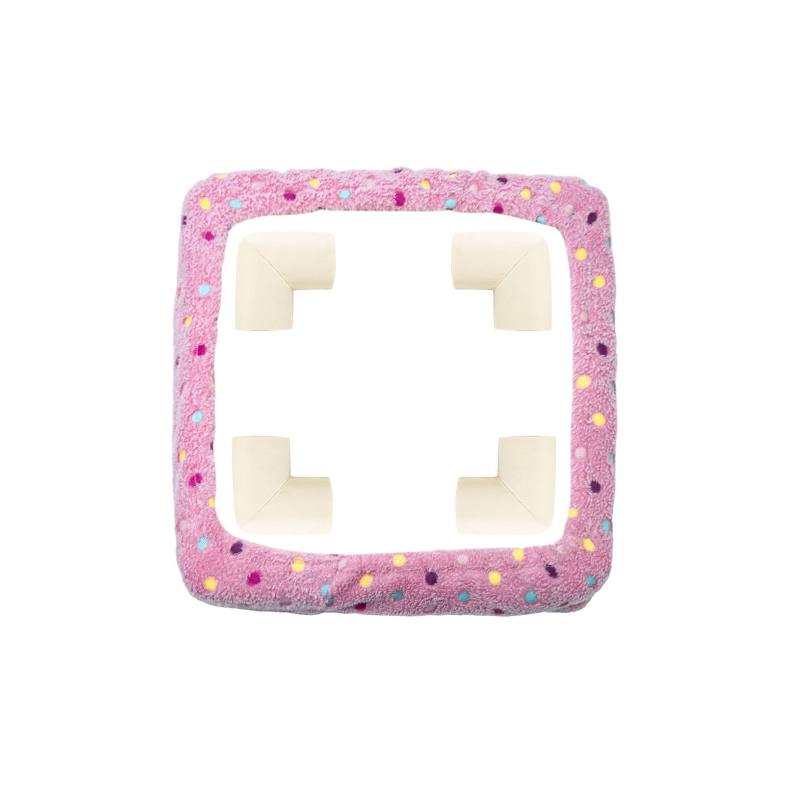 

Rug Hooking Frame Cover Practical Gripper Strip Frame Cover Punch Needle Frame Cover for DIY Quilting 25x25cm/40x40cm 20 розовый