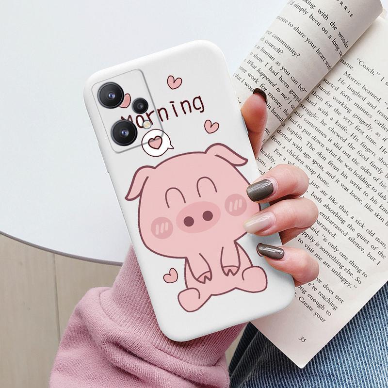 For Realme 9 4G Case Realme 9 Pro Plus Cover Cute Cartoons Painted Soft Silicone Phone Case For OPPO Realme 9 4G 9 Pro+ Fundas