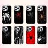 Cool S-Shadow S-Spider Phone Case For iPhone17,16,15,14,13,12,11 Plus,Pro Max Colored Silver Plated Inside Cover