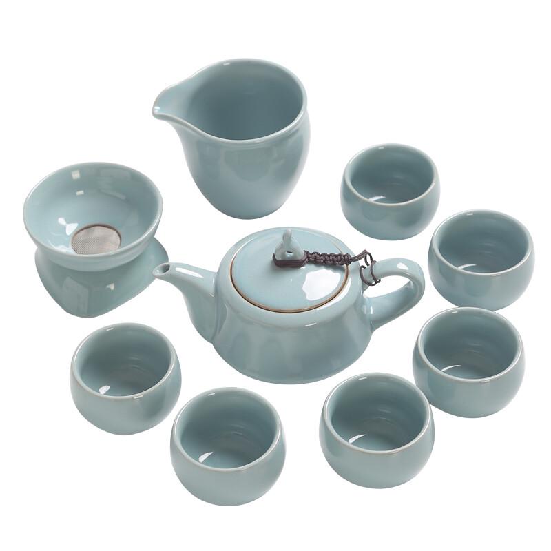 DARUNYAO Japanese Style Ceramic Gongfu Tea Set
