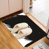 Powerful Football Crest Design Printed Office Carpet Chair Cushion  Entryway Rug, Rugs for Living Room, Bedroom Christmas gifts