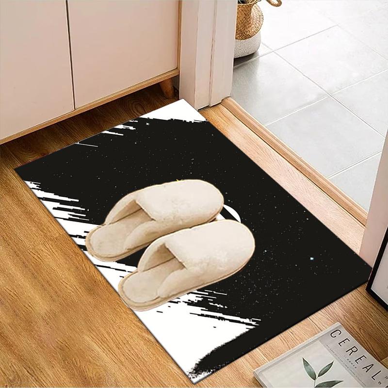 Powerful Football Crest Design Printed Office Carpet Chair Cushion Entryway Rug, Rugs for Living Room, Bedroom Christmas gifts