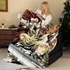 Anime C-Claymore Throw Flannel Blanket, Soft Warm, Durable & Washable Cute Cool