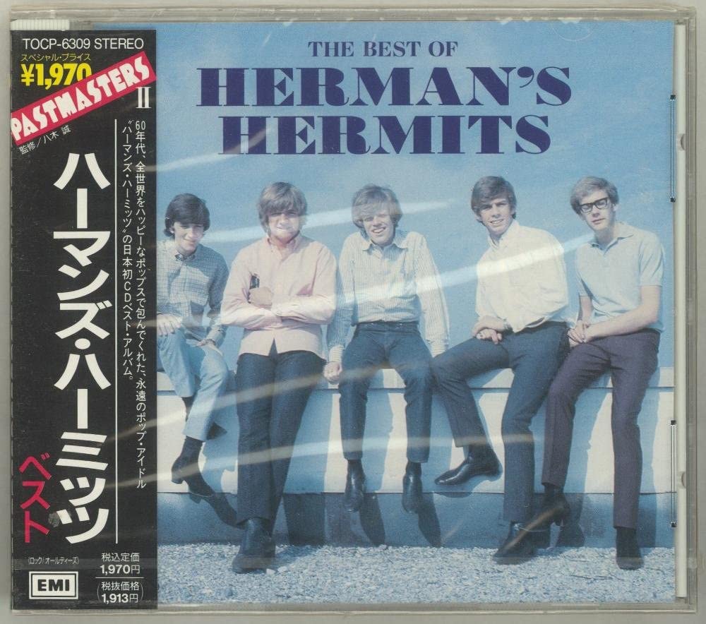 

CD HERMAN S HERMITS - BEST TOCP6309 EMI 1990 Japan Rock Used