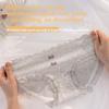 Ladies New Cotton Lovely Sweet Lace 10A Antibacterial Crotch Triangle Briefs