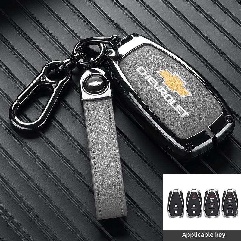Coque Housse Sac pour Clé de Voiture en TPU pour Chevrolet Chevy Malibu Camaro Cruze Traverse Spark Equinox Sonic Volt Bolt Trax Blazer Onix