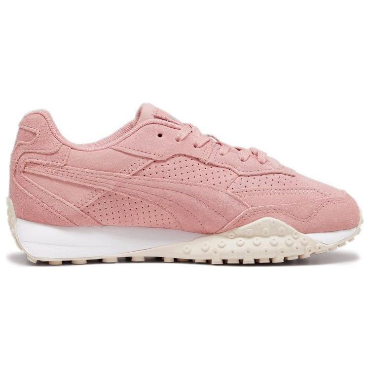 Puma Blktop Rider Suede Comfortable Versatile Stylish Durable Lightweight Low-Top Casual Shoes Women sneaker Pink 393119-03