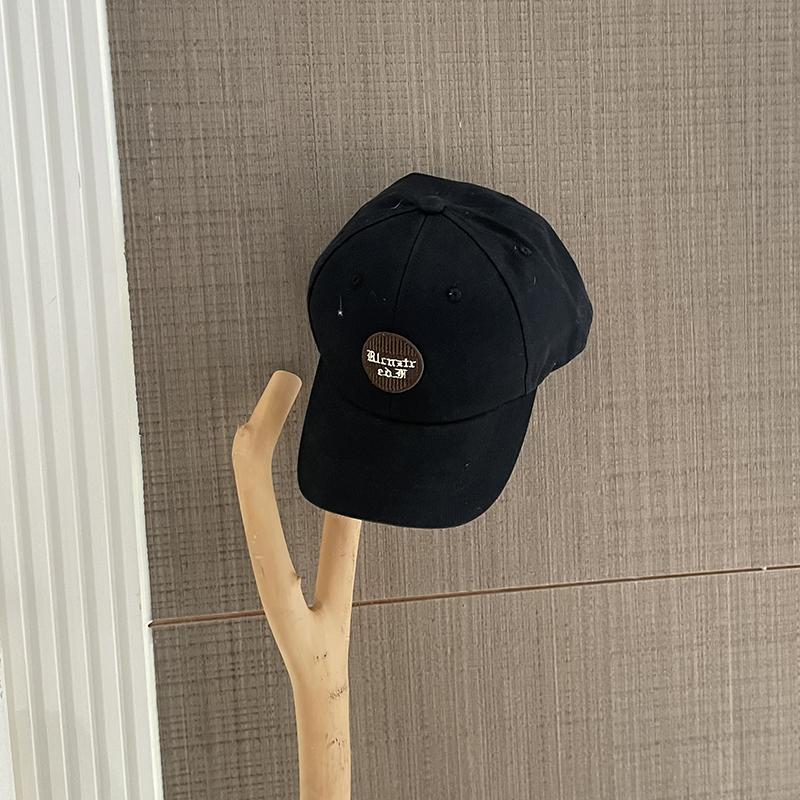 

Весна-літо Дитячий капелюх Маленька кругла бейсболка з вишитою літерою для хлопчиків і дівчаток Капелюх від сонця з м’якими полями