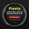 No Smell Thin For Ford Fiesta Steering Wheel Cover Leather 1.3 1.5 1.6 2004 2005 2006 2009 2010 2011 2012 2013 1.0 GTDi 2014