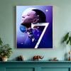 Mbappe 5D Diy Diamond Painting Round Diamond Diy Frameless Holiday Artwork Suitable For Home Office Wall Decoration