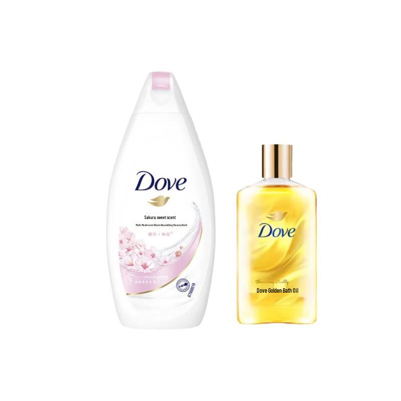 

Dove Cherry Blossom Shower Milk & Shimmering Bath Oil Duo