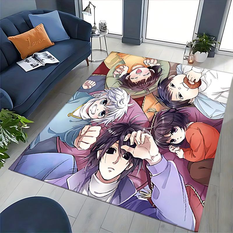 1pc Anime Character Donut Chair Mat - Office Desk Pad with Cute Cartoon Design for Home Decor, Suitable for All Seasons, Perfect Gift Idea.Q086