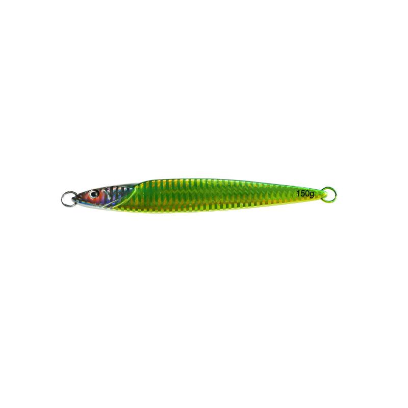 Sea Fishing Lure Metal Jig 150g/200g Boat Fishing Cod Spanish Mackerel Red Snapper Fast-Pulling Lead Artificial Bait Hooks