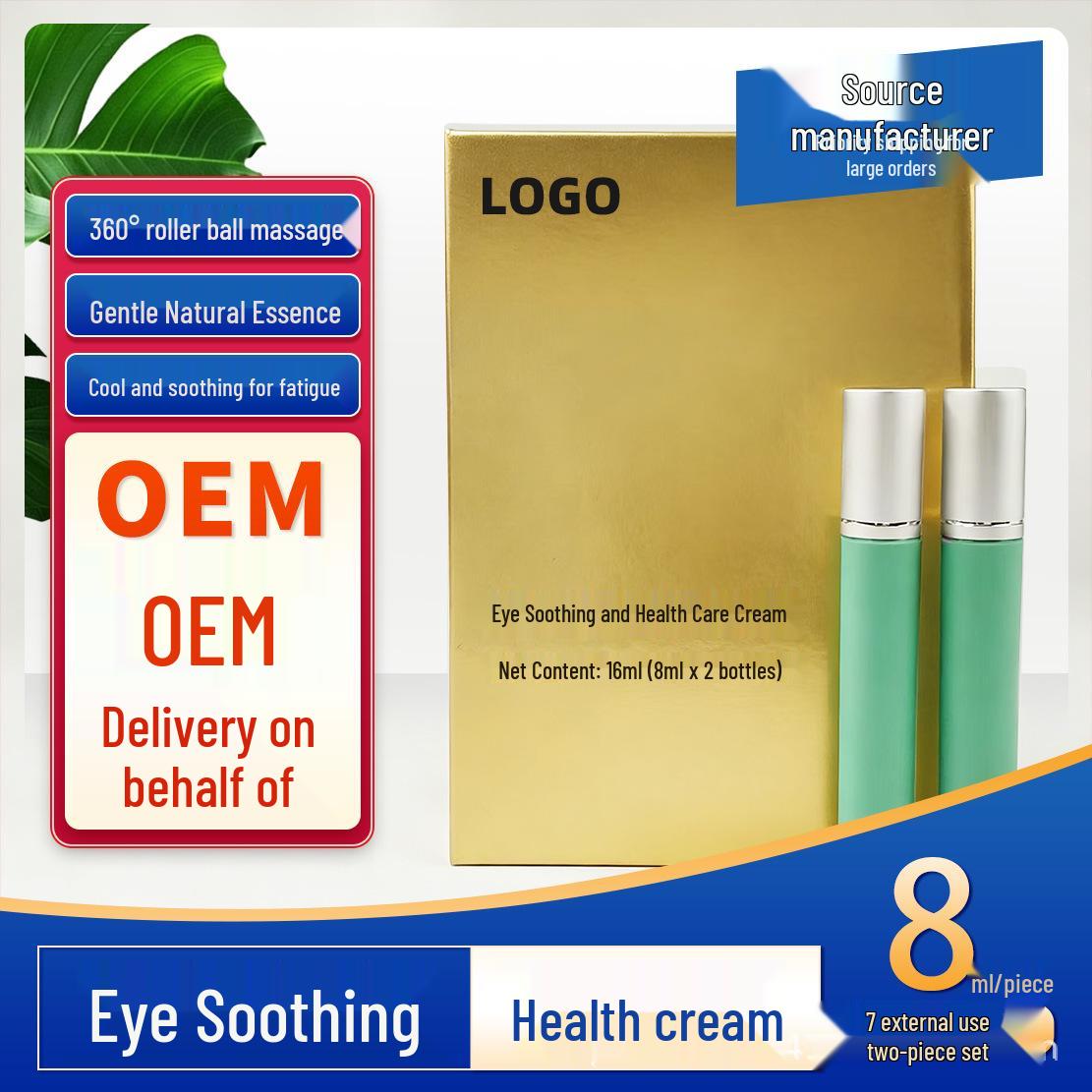 Bright Eyes Soothing Eye Gel Roller - Relieves Fatigue and Promotes Eye Health