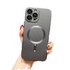 Magnetic Liquid Lens Protector for iPhone 15 PRO, CD Pattern Metal Paint, Apple 14 Electroplated Protective Phone Case X